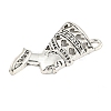 Tibetan Style Alloy Woman Pendants TIBEP-Q043-147-RS-2