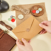 80Pcs 4 Colors Tree of Life Adhesive Wax Seal Stickers DIY-CP0010-19-3