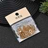 SHEGRACE Brass Clip-on Earring Findings XGR0141G-138G-6