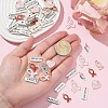 100Pcs 10 Styles Alloy Enamel Pendant Sets FIND-YW0006-82-3