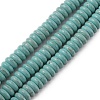 Synthetic Turquoise Spacer Bead Strands G-WH0018-015B-1