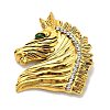 Alloy Rhinestone Brooches Pins LS-JEWB-I049-05AG-1