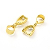 Grade AA Brass Ice Pick Pinch Bails for Pendant Making LS-KK-M008-a-08G-NR-2