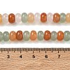 Natural Green Aventurine & Red Aventurine & Golden Silk Jade Beads Strands GG-CBA9281-A02-5x8mm-5