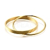 304 Stainless Steel Bangles BJEW-V004-01G-4