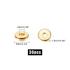 304 Stainless Steel Spacer Beads STAS-UN0008-27G-3