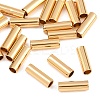 SHEGRACE Brass Tube Beads XGRPCP566-251G-2