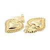 Rack Plating Brass Pendants X-KK-C021-05G-3