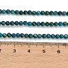 Natural Chrysocolla Beads Strands GG-CBA77FB-B12-3mm-4