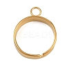 304 Stainless Steel Loop Ring Base LS-STAS-G363-13G-03-2