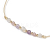 Natural stone constellation bracelet with 12 zodiac signs X-NR2952-10-3