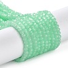 Baking Paint Imitation Jade Glass Bead Strands DGLA-A034-J4MM-A22-1
