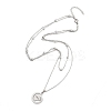 Stainless Steel Pendants Necklaces NJEW-U003-01B-P-2