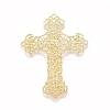 Brass Filigree Joiners Links LS-KK-G368-02C-1