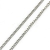Tarnish Resistant Trendy Unisex 201 Stainless Steel Twisted Chain Necklaces NJEW-L043-44P-2