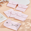 6Pcs Square Velvet Jewelry Pouches ABAG-LP0001-20-1