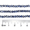 Transparent Electroplate Glass Beads Strands LS-EGLA-A039-T3mm-UA10-4