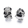Rack Plating Alloy Enamel European Beads LS-MPDL-N039-090-3