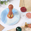 Marble Pattern Porcelain Wax Seal Mats AJEW-WH20007-82B-01-7
