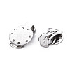 Non-Tarnish 304 Stainless Steel Clip-on Earring Setting STAS-Q241-012A-2