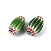 Handmade Millefiori Glass Barrel Beads LS-LA-N002-28A-2