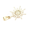 3Pcs Alloy Crystal Rhinestone Pendants Sets PALLOY-JF04550-4