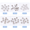 60Pcs 6 Style 304 Stainless Steel Spacer Beads STAS-UN0030-57-4
