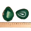 Dyed & Heated Natural Agate Slice Cabochons GG-CBAAF67-01E-3