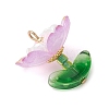 Transparent Acrylic Pendants PALLOY-MZ00823-4