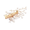 Shell Pearl Brooches JEWB-BR00067-4