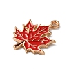 Thanksgiving Day Theme Alloy Enamel Pendants LS-ENAM-M002-03G-03-2
