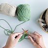 72Pcs 6 Colors Baking Paint Iron Pendant Stitch Markers FIND-HY0003-87-6