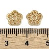 Brass Bead Caps KK-I719-09G-3