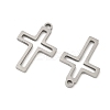 Hollow 201 Stainless Steel Laser Cut Pendants STAS-P428-11P-2
