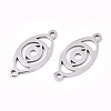 Tarnish Resistant 201 Stainless Steel Links Connectors STAS-S080-035P-1