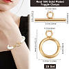 25 Sets 304 Stainless Steel Toggle Clasps STAS-BBC0005-87-2