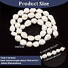 Natural Baroque Pearl Keshi Pearl Beads Strands PEAR-NB0001-49-4
