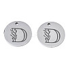 Non-Tarnish 304 Stainless Steel Charms STAS-T059-26P-D-2