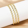 304 Stainless Steel Cuff Bangles for Women BJEW-Z097-07G-1