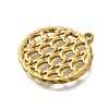 PVD Vacuum Plating 201 Stainless Steel Pendants STAS-C111-10G-2
