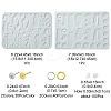 2Pcs 2 StyleLeaf & Tree Pendant Silicone Molds DIY-FS0005-05-4