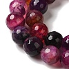 Dyed & Heated Natural Dragon Veins Agate Beads Strands G-P539-A01-09-4