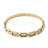 304 Stainless Steel Rhinestone Hinged Bangles for Women BJEW-B168-02A-G-4
