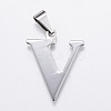 Tarnish Resistant 304 Stainless Steel Pendants STAS-F106-95P-V-1