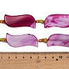 Dyed & Heated Natural Banded Agate Beads Strands GG-CBAB9C6-B04-01-4