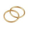 Ion Plating(IP) 304 Stainless Steel Closed Jump Rings STAS-G393-06G-11-3