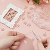 60Pcs Alloy Enamel Pendants ENAM-FH0001-86-3