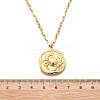 304 Stainless Steel Constellation Pendant Necklaces NJEW-K392-01G-04-4