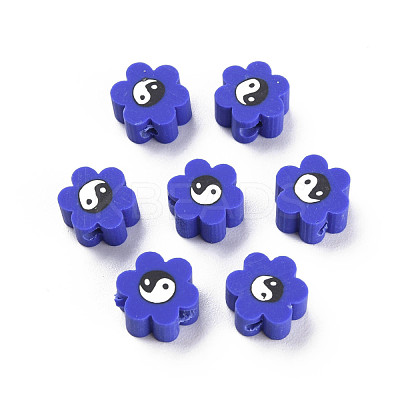 Handmade Polymer Clay Beads CLAY-N008-027E-1