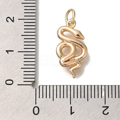 Brass Pendants KK-U038-18G-1